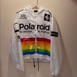 Super cool Polaroid windbreaker